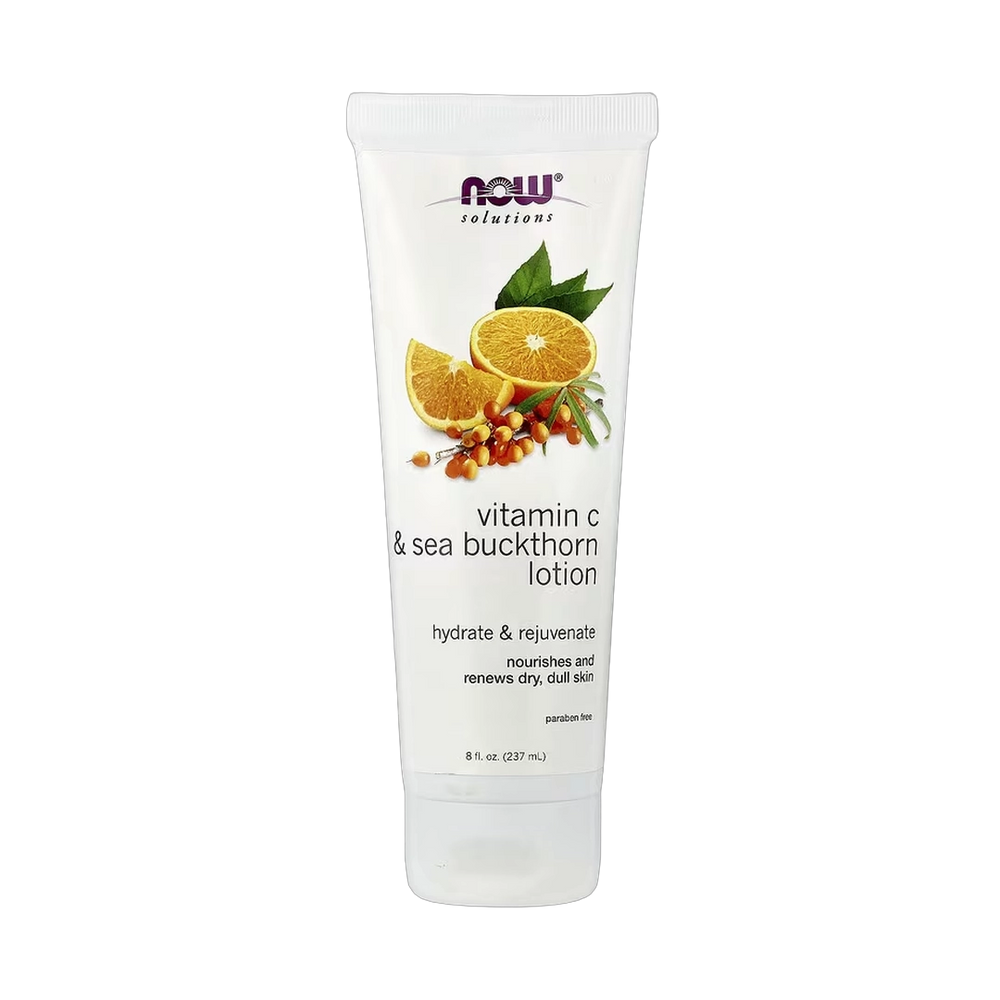 NOW Foods, Solutions, Vitamin C & Sea Buckthorn Lotion, 8 fl oz, 237 ml