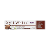 NOW Foods, Solutions, XyliWhite™ Toothpaste Gel, Coconut Oil, Mint, 6.4 oz, 181 g
