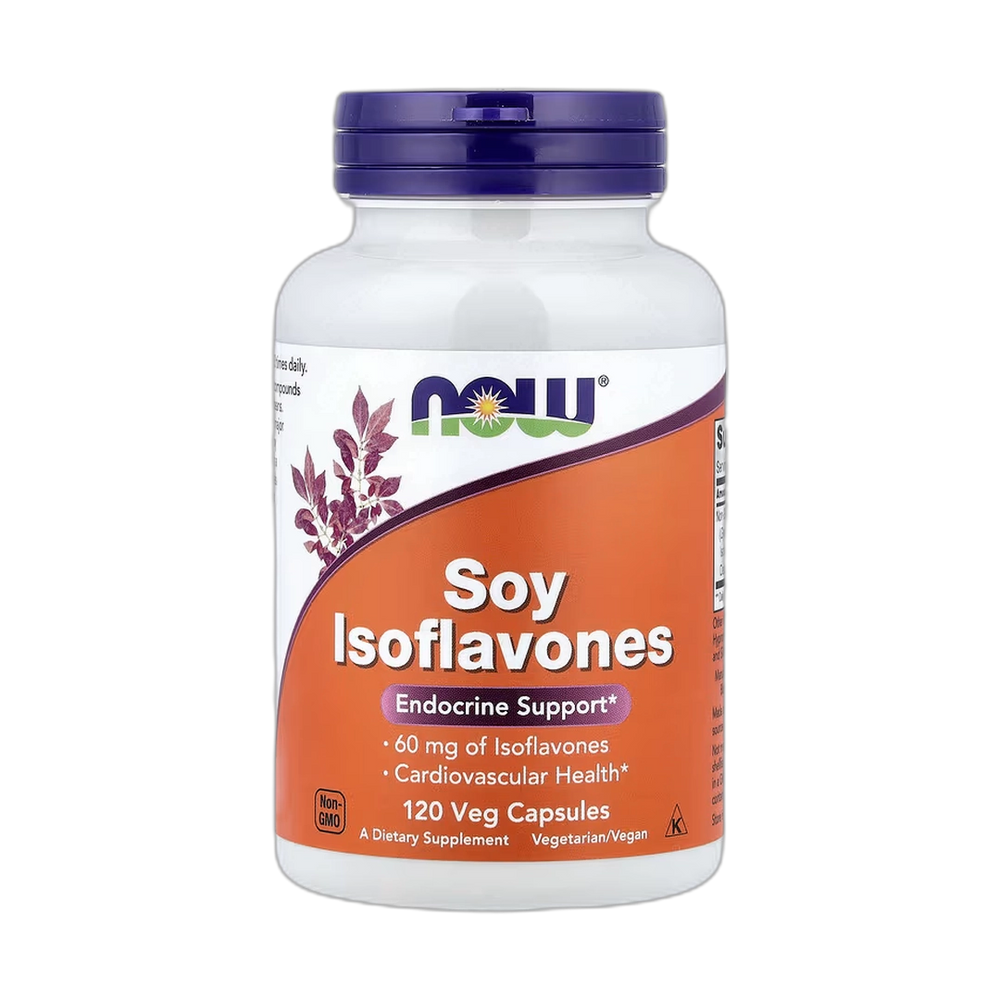 NOW Foods, Soy Isoflavones, 120 Veg Capsules