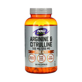 NOW Foods, Sports, Arginine & Citrulline, 240 Veg Capsules