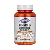 NOW Foods, Sports, Arginine & Ornithine, 100 Veg Capsules