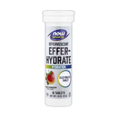 NOW Foods, Sports, Effer-Hydrate Effervescent, Orange Strawberry, 10 Tablets, 1.8 oz, 51 g