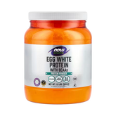 NOW Foods, Sports, Egg White Protein with BCAAs, Protein Powder, Unflavored, 1.2 lbs, 544 g
