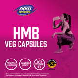NOW Foods, Sports, HMB With Vitamin D-3, 120 Capsules