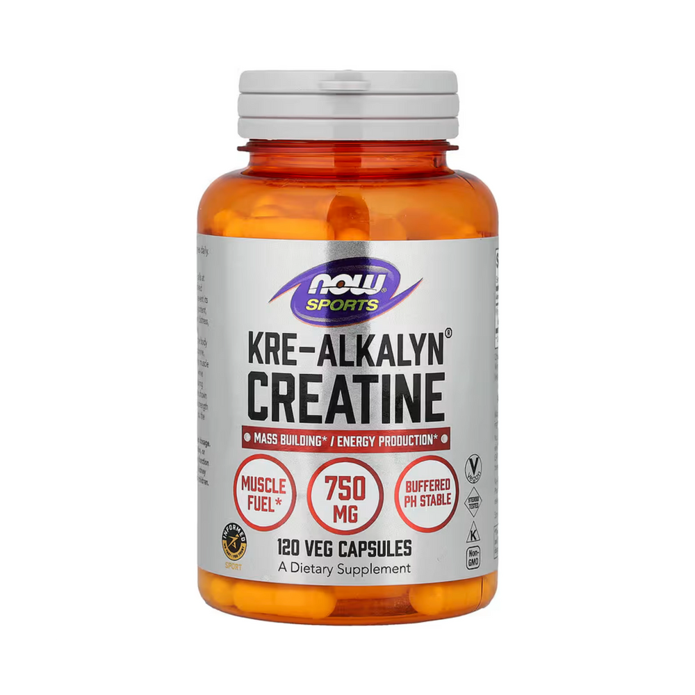 NOW Foods, Sports, Kre-Alkalyn Creatine, 120 Veg Capsules
