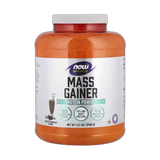 NOW Foods, Sports, Mass Gainer Protein Powder, Creamy Chocolate , 5.5 lbs, 2,495 g