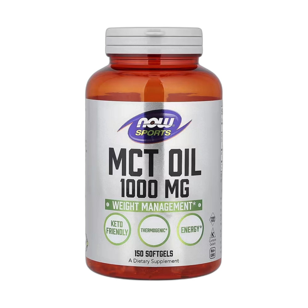 NOW Foods, Sports, MCT Oil, 1,000 mg, 150 Softgels