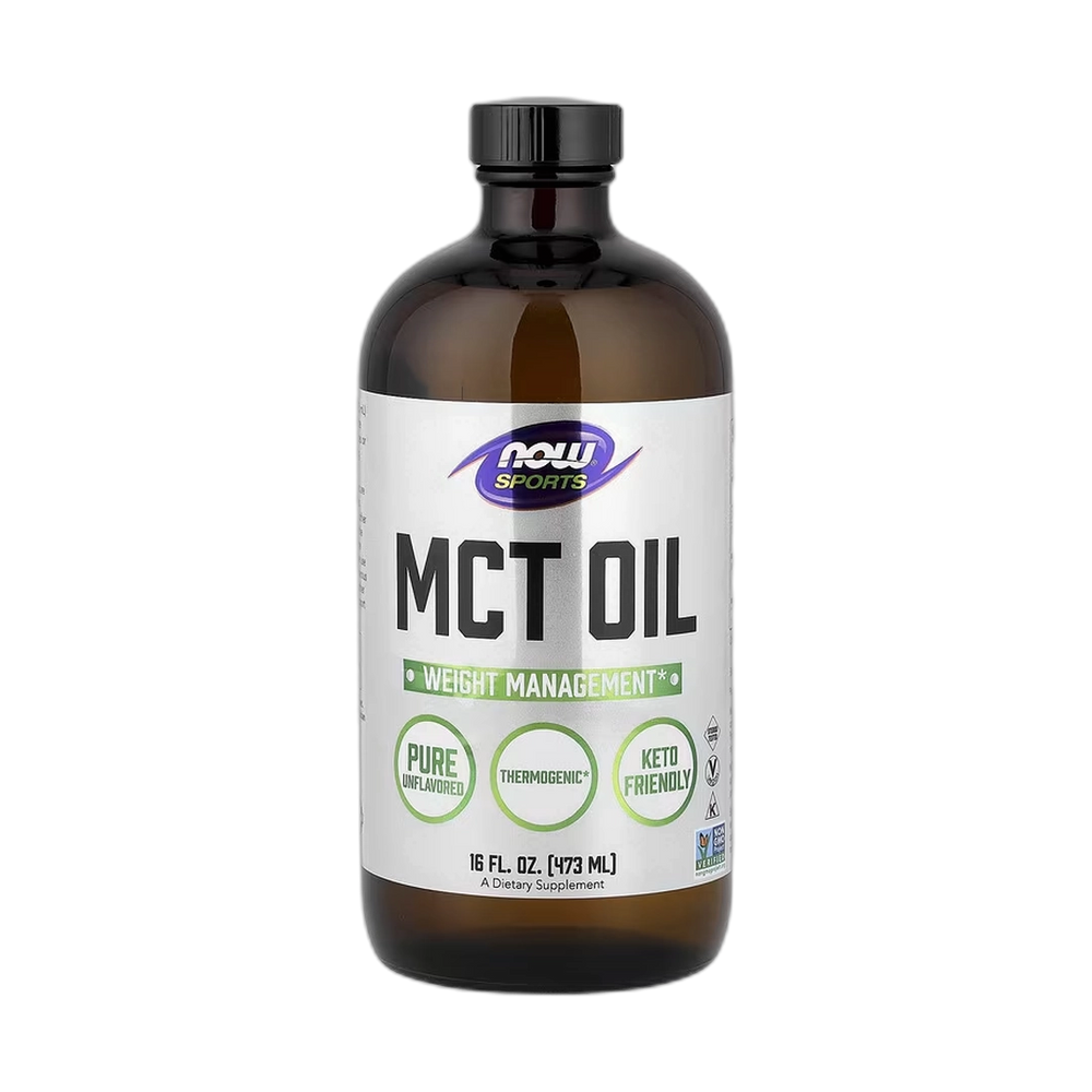 NOW Foods, Sports, MCT Oil, Unflavored, 16 fl oz, 473 ml