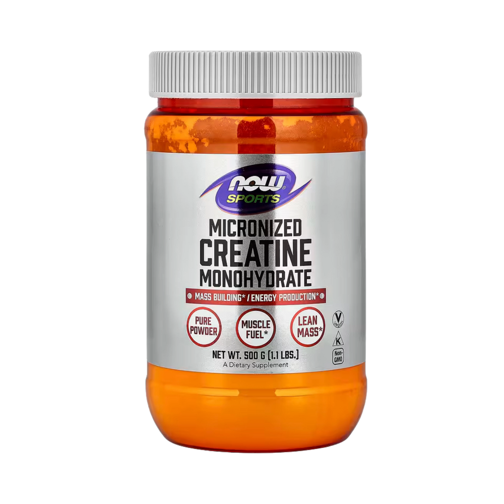 NOW Foods, Sports, Micronized Creatine Monohydrate, 1.1 lbs, 500 g