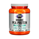NOW Foods, Sports, Organic Pea Protein Powder, Pure Unflavored, 1.5 lbs, 680 g