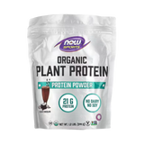 NOW Foods, Sports, Organic Plant Protein Powder, Creamy Chocolate, 1.2 lbs, 544 g