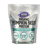 NOW Foods, Sports, Organic Pumpkin Seed Protein Powder, Unflavored, 1 lb, 454 g