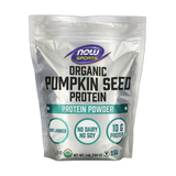 NOW Foods, Sports, Organic Pumpkin Seed Protein Powder, Unflavored, 1 lb, 454 g