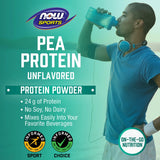 NOW Foods, Sports, Pea Protein, Unflavored, 12 oz, 340 g