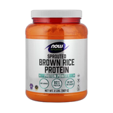 NOW Foods, Sports, Sprouted Brown Rice Protein Powder, Unflavored, 2 lbs, 907 g