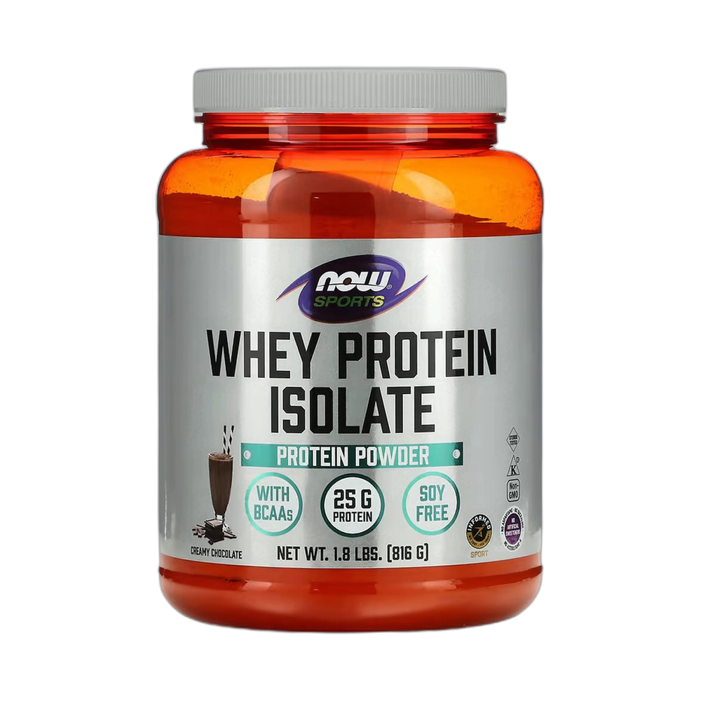 NOW Foods, Sports, Whey Protein Isolate, Creamy Chocolate, 1.8 lbs, 816 g