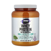 NOW Foods, Sports, Whey Protein Powder, Matcha, 2 lbs, 907 g