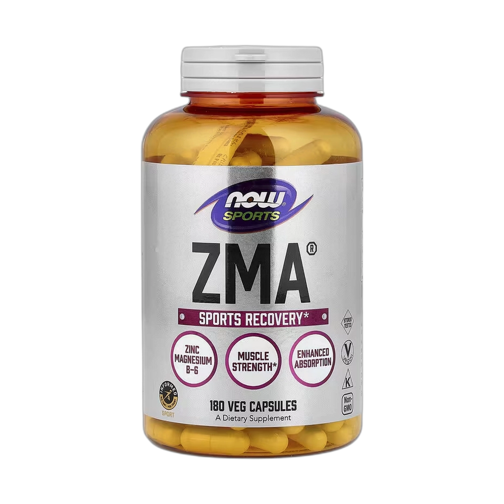 NOW Foods, Sports, ZMA, 180 Veg Capsules