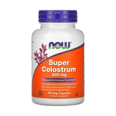 NOW Foods, Super Colostrum, 500 mg, 90 Veg Capsules