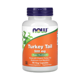 NOW Foods, Turkey Tail, 500 mg, 90 Veg Capsules