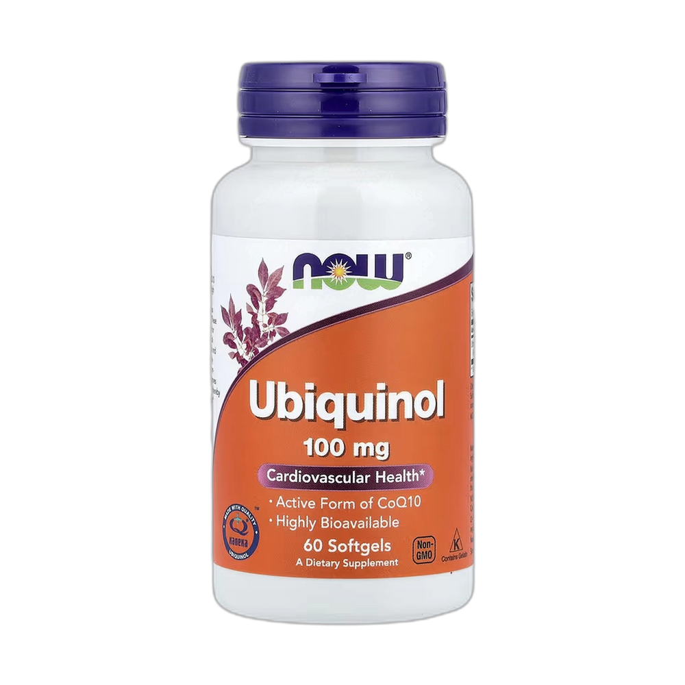 NOW Foods, Ubiquinol, 100 mg, 60 Softgels