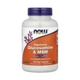 NOW Foods, Vegetarian Glucosamine & MSM, 120 Veg Capsules