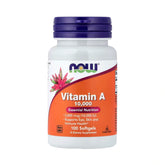 NOW Foods, Vitamin A, 3,000 mcg (10,000 IU), 100 Softgels
