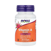 NOW Foods, Vitamin A, 7,500 mcg (25,000 IU), 100 Softgels
