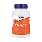 NOW Foods, Vitamin A, 7,500 mcg (25,000 IU), 250 Softgels