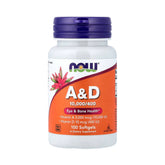 NOW Foods, Vitamin A&D, 100 Softgels