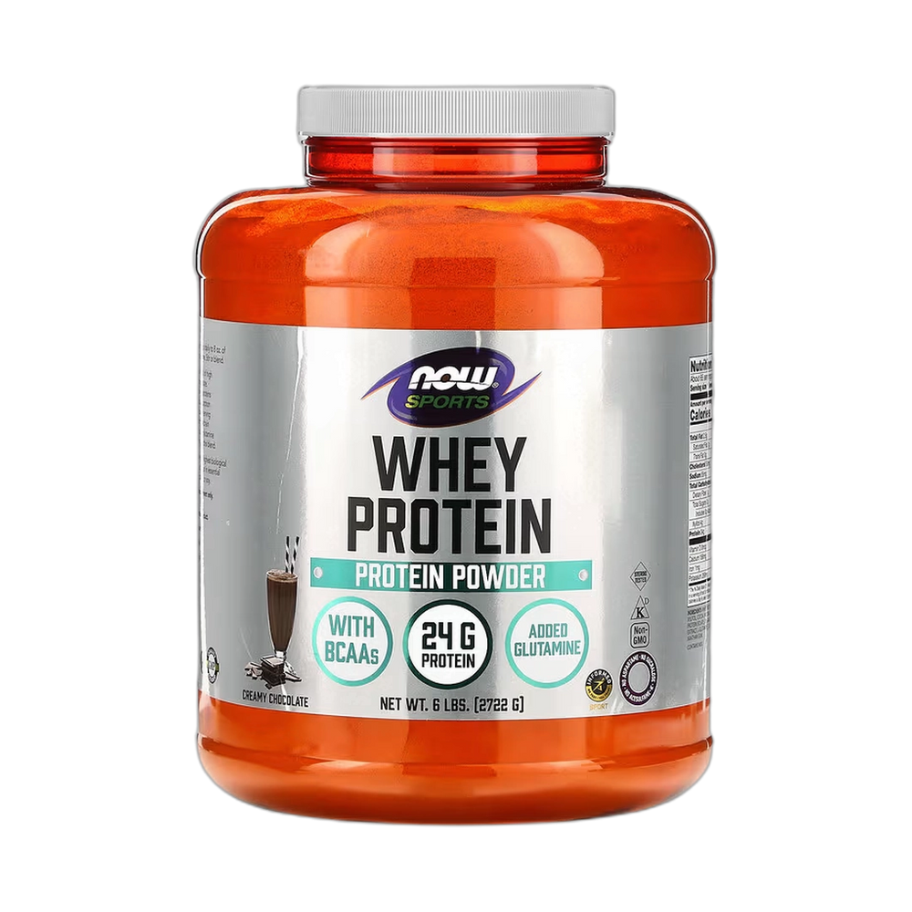 NOW Foods, Whey Protein, Creamy Chocolate, 6 lbs, 2,722 g