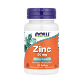 NOW Foods, Zinc, 50 mg, 100 Tablets