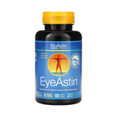 Nutrex Hawaii, BioAstin, EyeAstin, Hawaiian Astaxanthin, 6 Mg, 60 Softgels