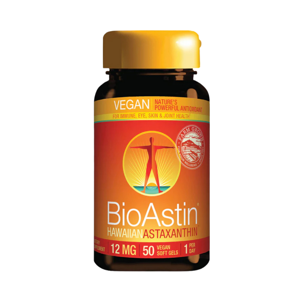 Nutrex Hawaii, BioAstin Hawaiian Astaxanthin, 12 Mg, 50 Vegan Softgels