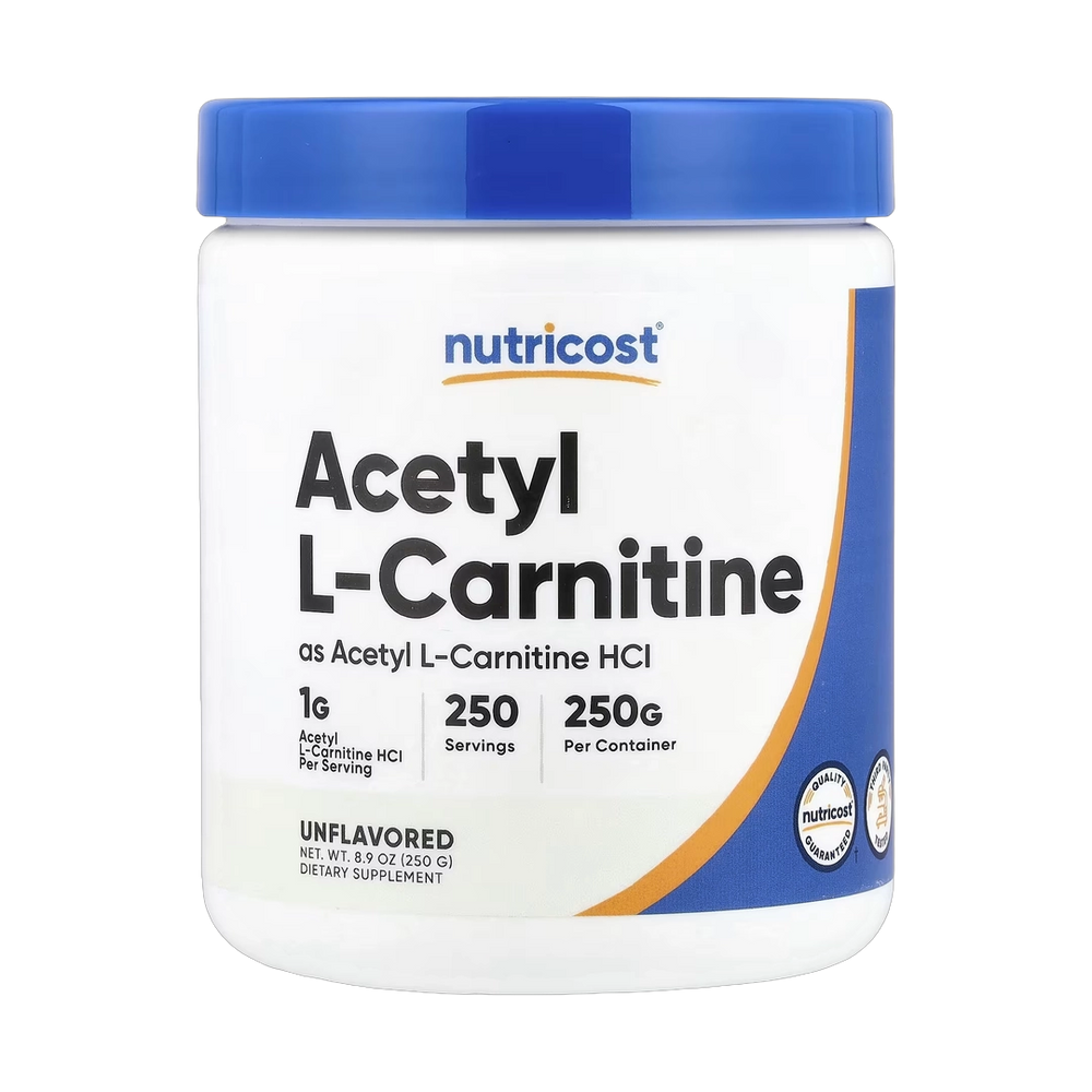 Nutricost, Acetyl L-Carnitine, Unflavored, 8.9 oz, 250 g