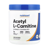 Nutricost, Acetyl L-Carnitine, Unflavored, 8.9 oz, 250 g