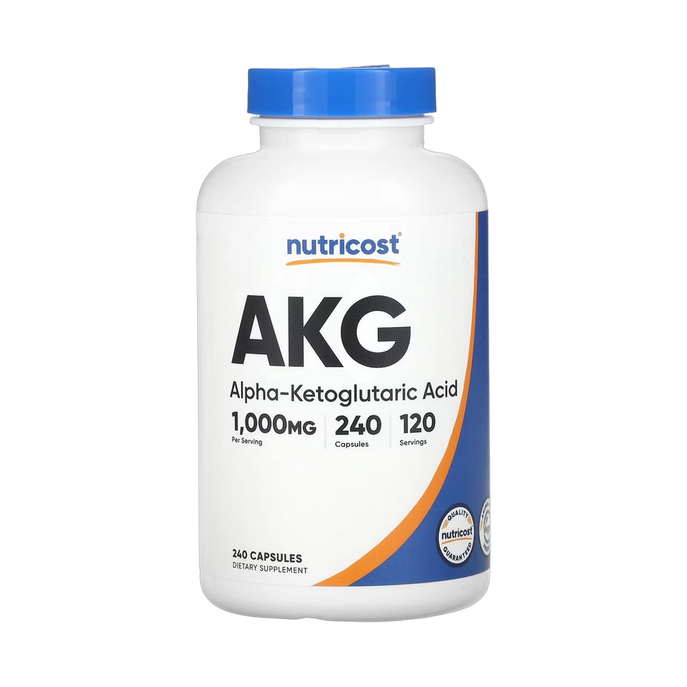 Nutricost, AKG (Alpha-Ketoglutaric Acid), 240 Capsules