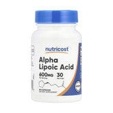 Nutricost, Alpha Lipoic Acid, 60 Capsules