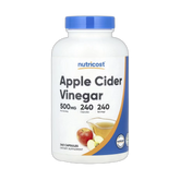 Nutricost, Apple Cider Vinegar, 500 mg, 240 Capsules