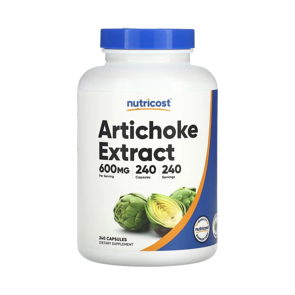 Nutricost, Artichoke Extract, 600 mg, 240 Capsules