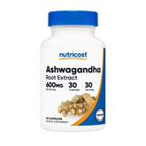 Nutricost, Ashwagandha Root, 600 Mg, 30 Capsules
