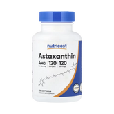 Nutricost, Astaxanthin, 4 mg, 120 Softgels
