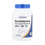 Nutricost, Benfotiamine, 180 Capsules