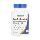 Nutricost, Benfotiamine, 300 mg, 30 Capsules