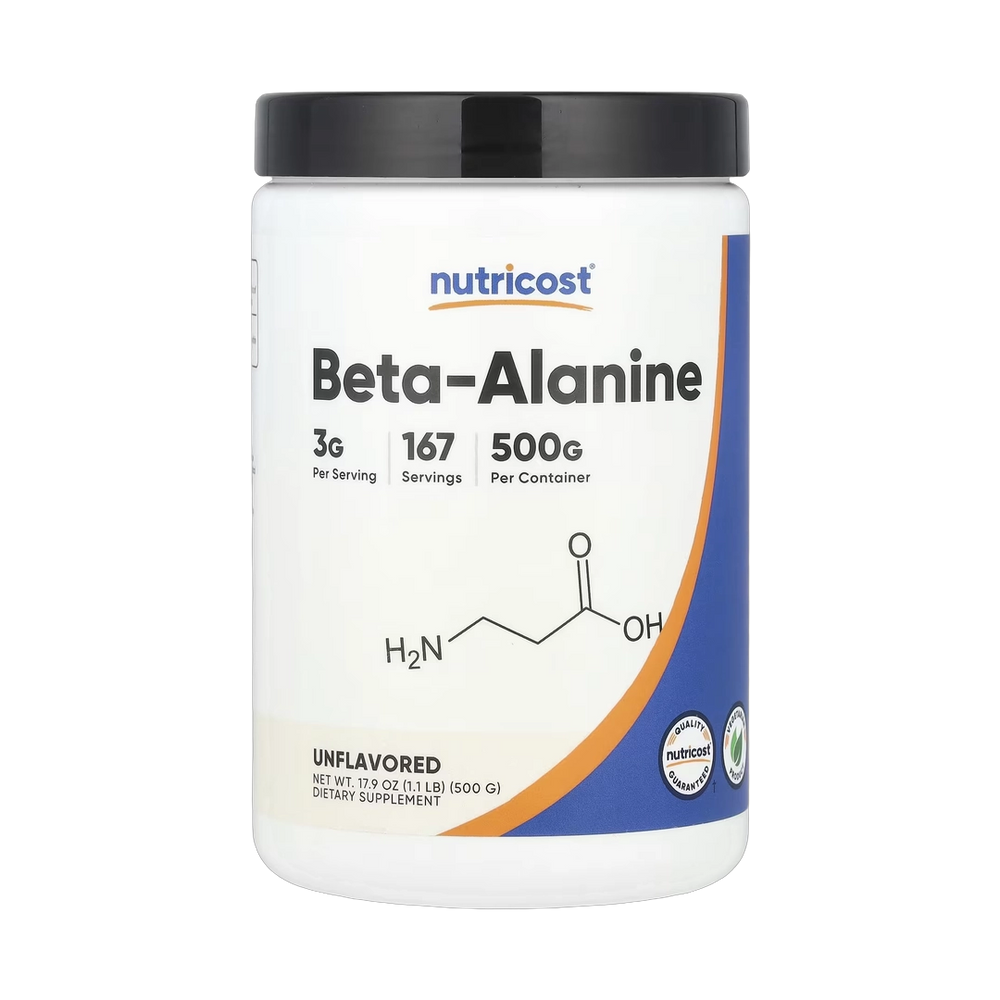 Nutricost, Beta-Alanine, Unflavored, 17.9 oz, 500 g