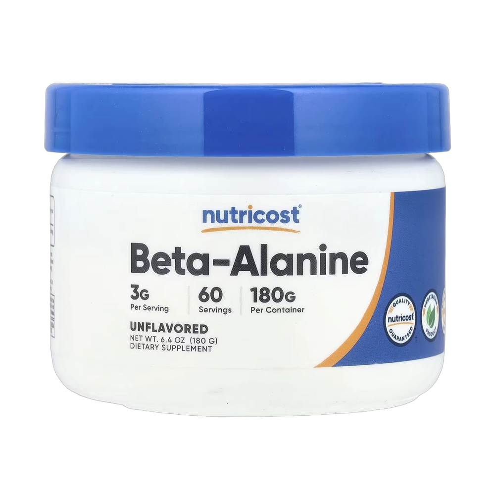 Nutricost, Beta-Alanine, Unflavored, 6.4 oz, 180 g