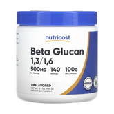 Nutricost, Beta Glucan 1,3/1,6, Unflavored, 3.5 oz, 100 g