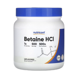 Nutricost, Betaine HCI, Unflavored, 18.1 oz, 507 g