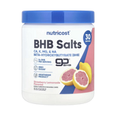 Nutricost, BHB Salts, goBHB®, Strawberry Lemonade, 9.5 oz, 267 g