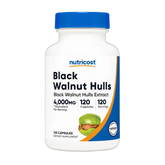 Nutricost, Black walnut Hulls, 4,000 mg, 120 Capsules